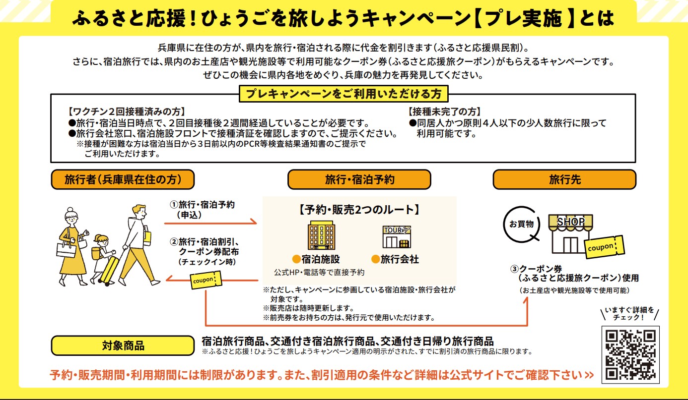 ふるさと応援 ひょうごを旅しようキャンペーン プレ実施 について 有馬きらり